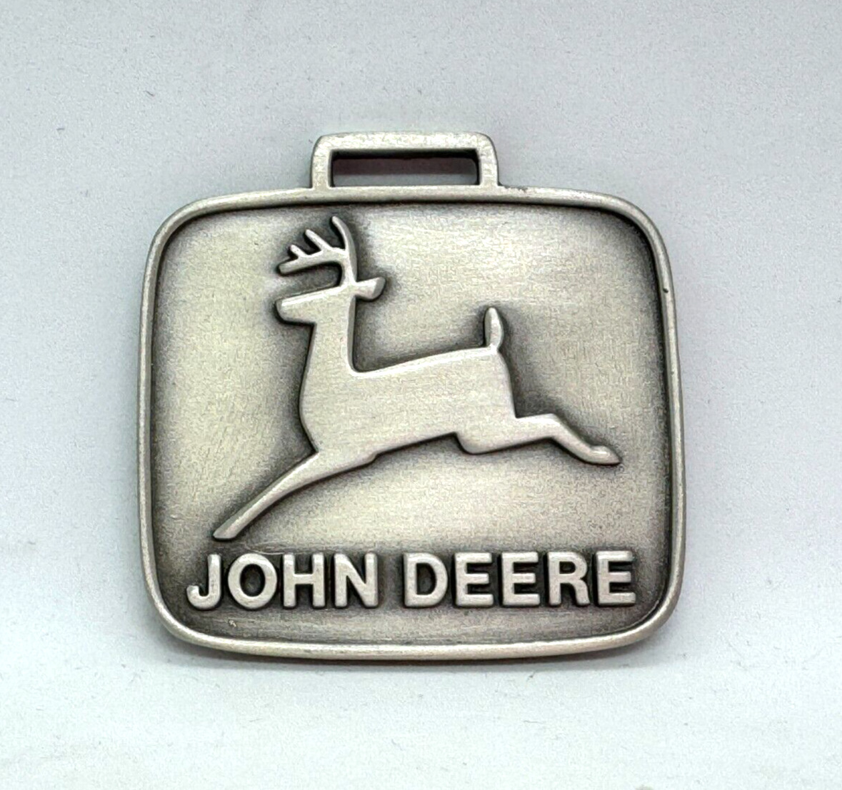 1968 John Deere Logo Watch Fob Trademark Series Officially Licensed Product NOS