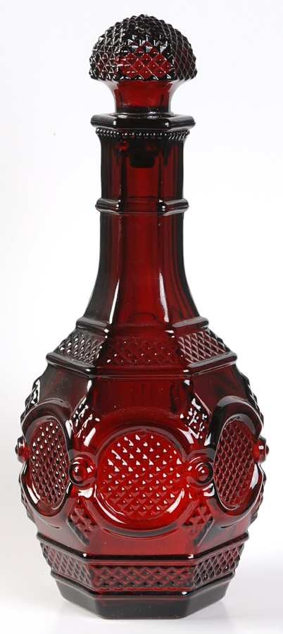 Avon Cape Cod Ruby Decanter & Stopper 20436
