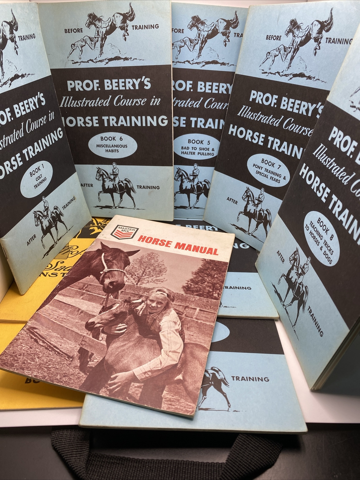 Vintage HORSE Books Saddle Horse Books Training Course (1963,1967) Prof. Beery Vintage HORSE Books Saddle Horse Books Training Course (1963,1967) Prof. Beery