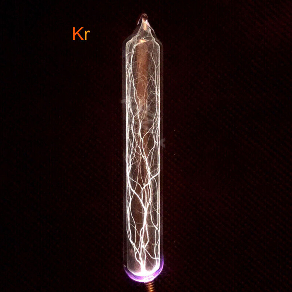 Rare Luminous Gas In Sealed Glass 99.999% Pure Krypton Helium Neon Argon Xenon