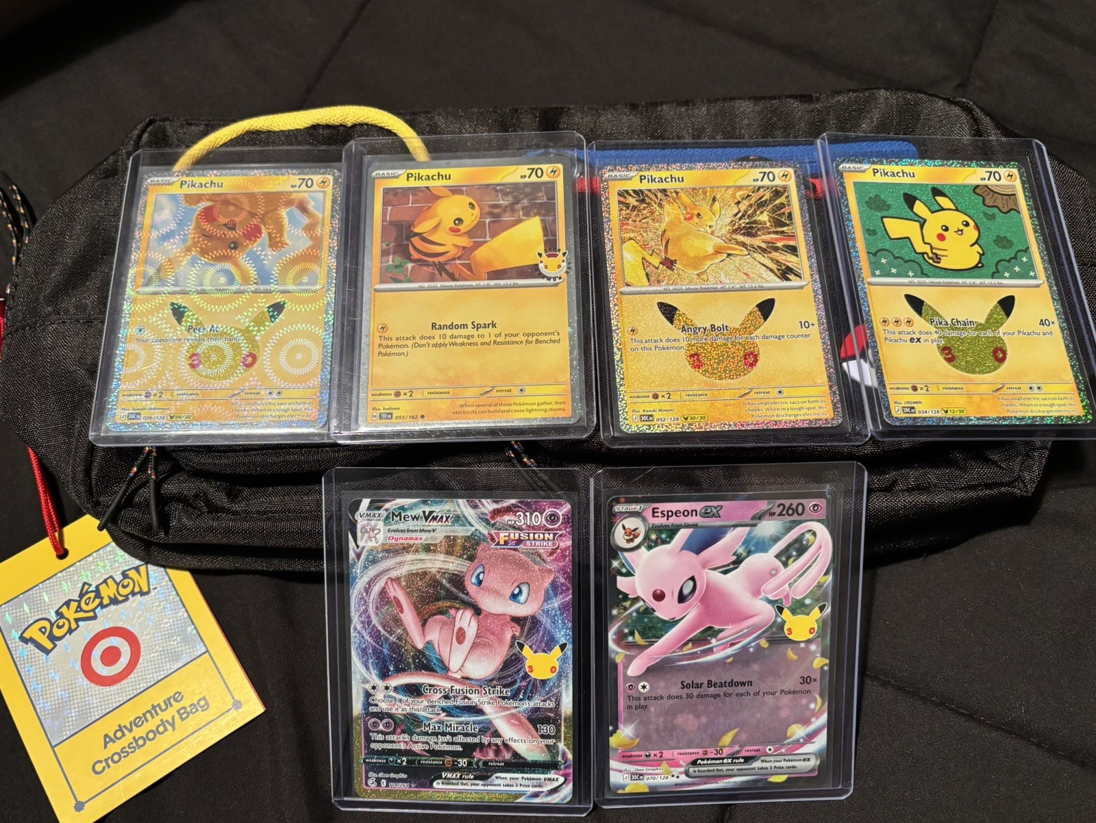 🚨Pokémon x Target - Crossbody Bag - 30th Anniversary W/ 30th Cards🚨