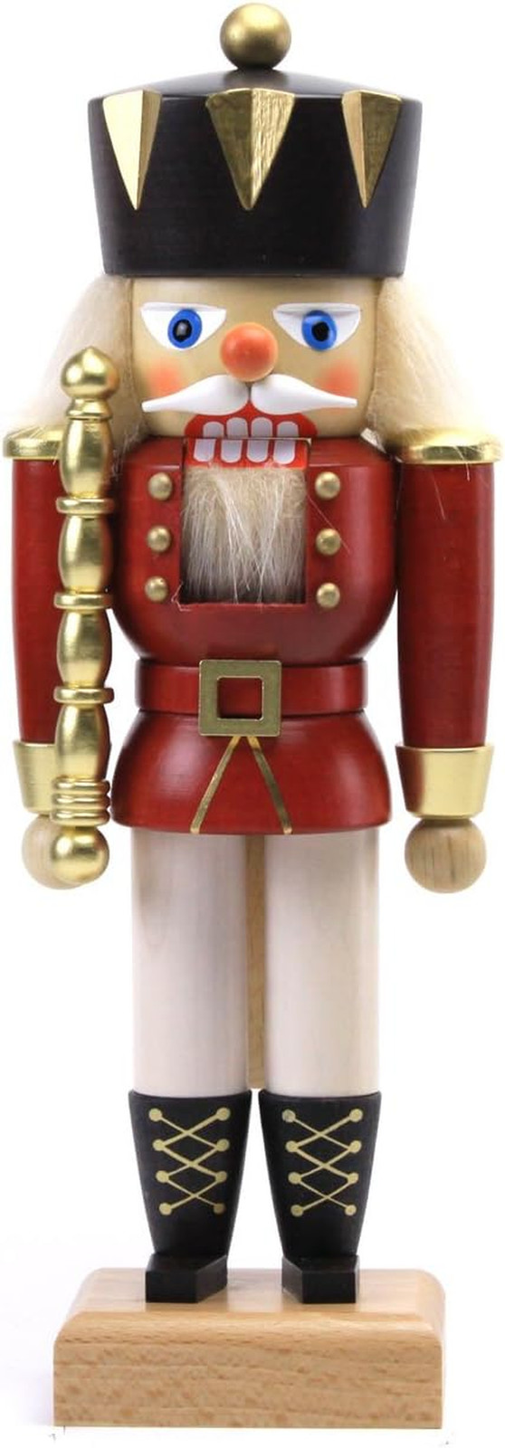 German Nutcracker King - Red 27.5 cm / 11 Inches - Christmas Decor