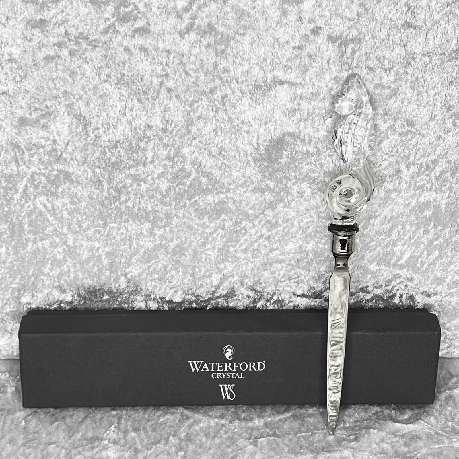Waterford Crystal 129021 WS Society Ed  2005 Seahorse Letter Opener 8.5\