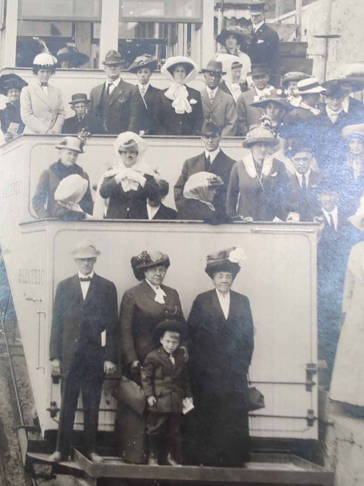 RARE Vintage Photo c. 1910 Mt. Lowe Echo Mountain Railroad Trolley Trip Ye Alpin RARE Vintage Photo c. 1910 Mt. Lowe Echo Mountain Railroad Trolley Trip Ye Alpin
