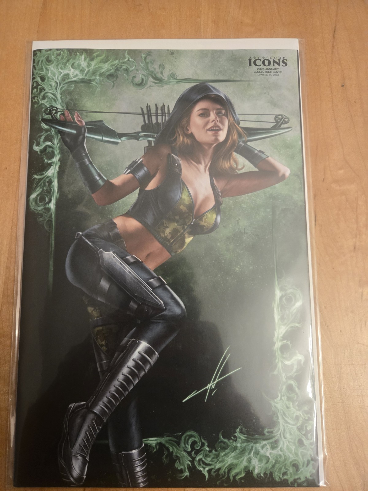 Zenescope Icons 2024 January Collectible Cover LE 250 Zenescope Icons 2024 January Collectible Cover LE 250
