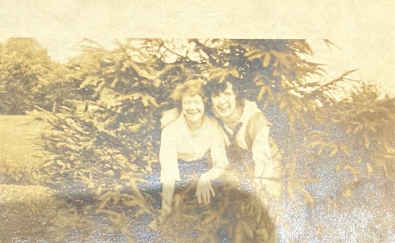 1915 RPPC Two Women at Fence Postmarked Sheboygan WI to Wm Gass AZO 1915 RPPC Two Women at Fence Postmarked Sheboygan WI to Wm Gass AZO
