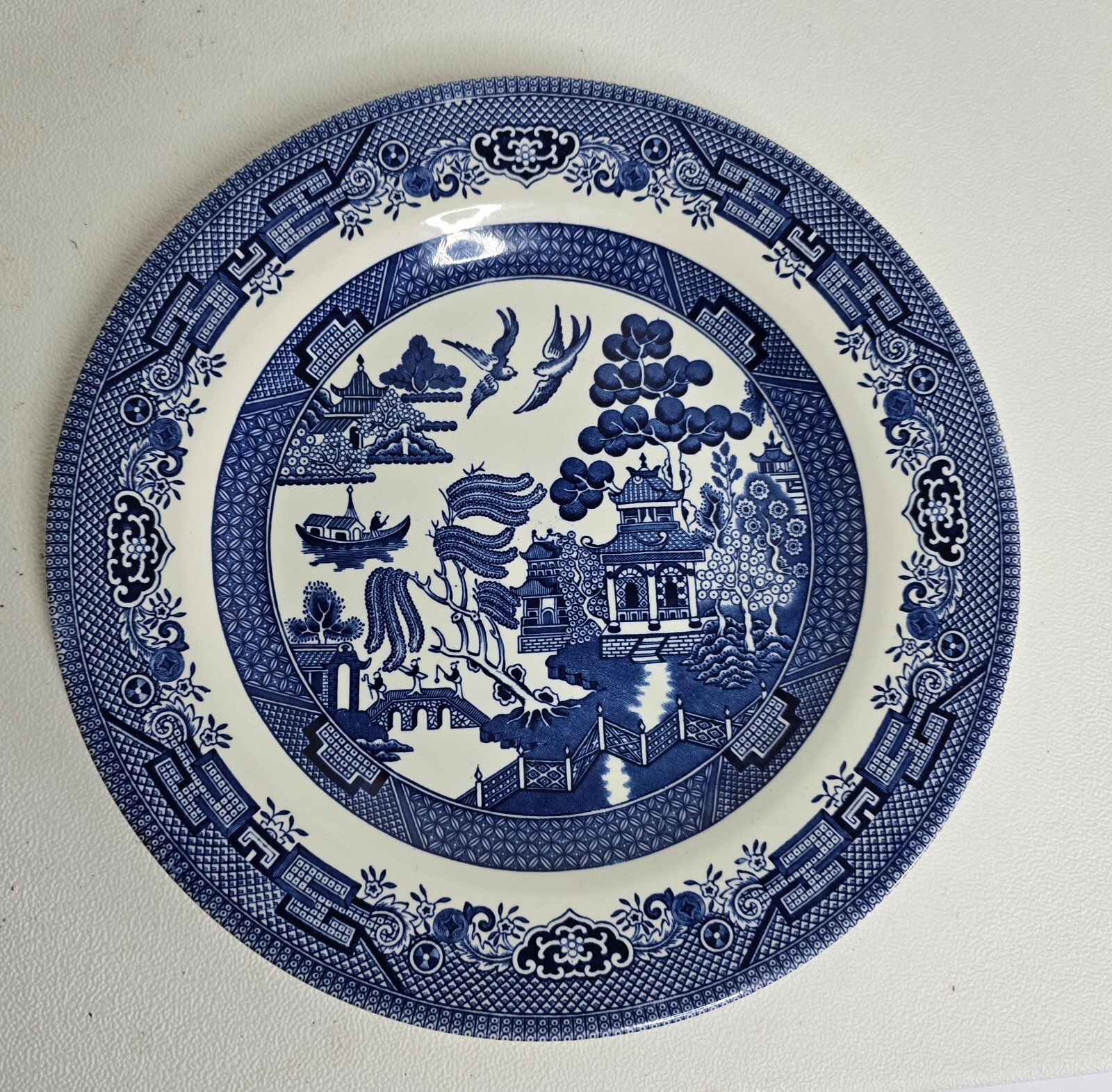 Churchill England Willow Blue Dinnerware Pieces Georgian Shape Set 2 CHOICE NEW