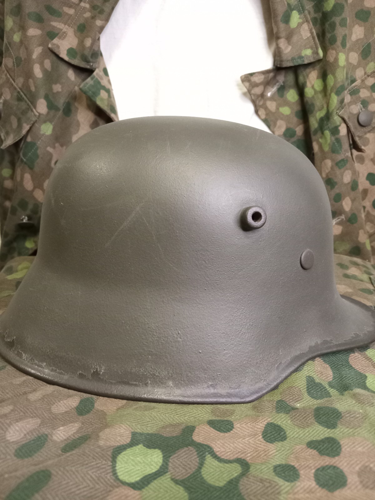 WW1 German Helmet Original (M-18). 66 WW1 German Helmet Original (M-18). 66