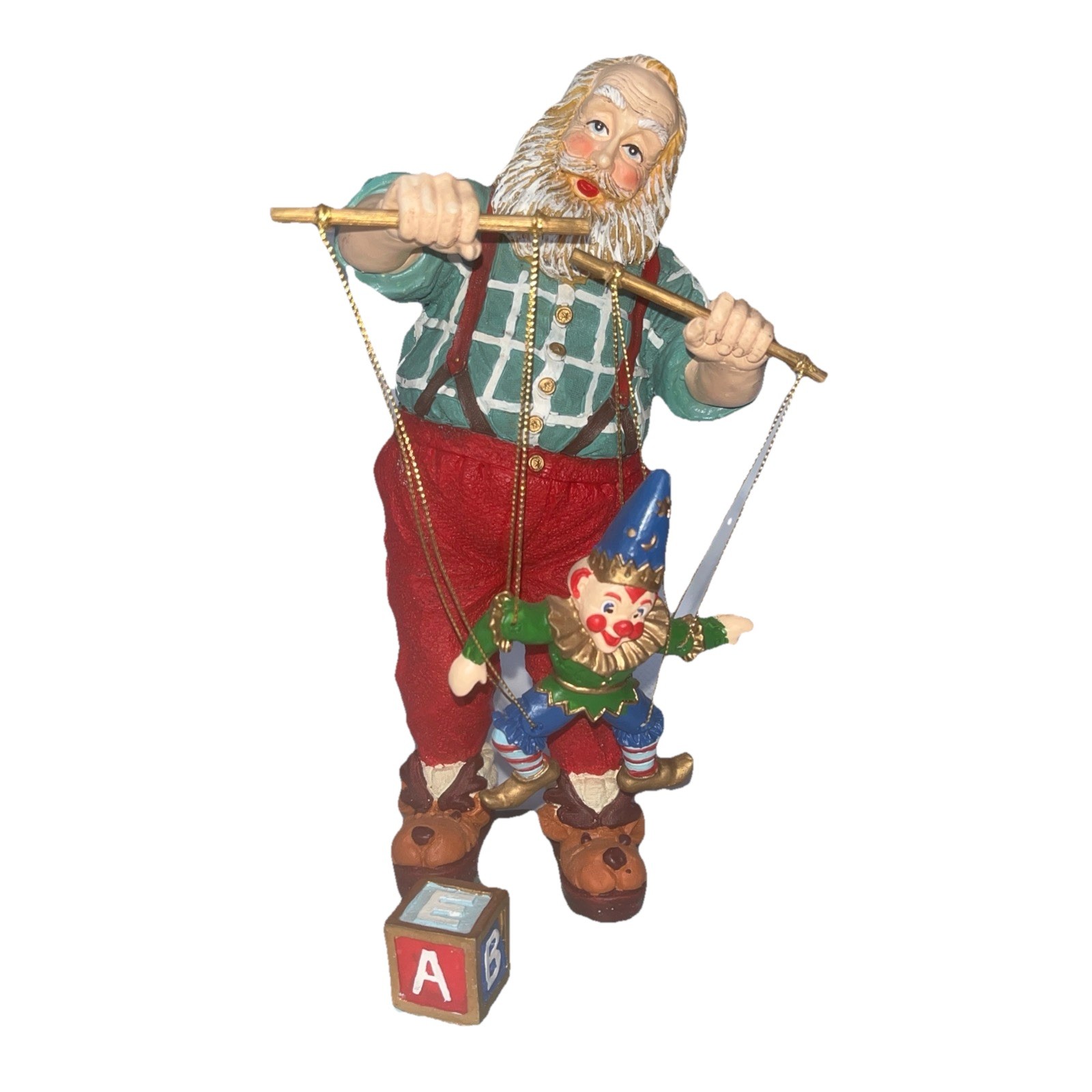 Vintage Jaimy Santa As A Puppeteer