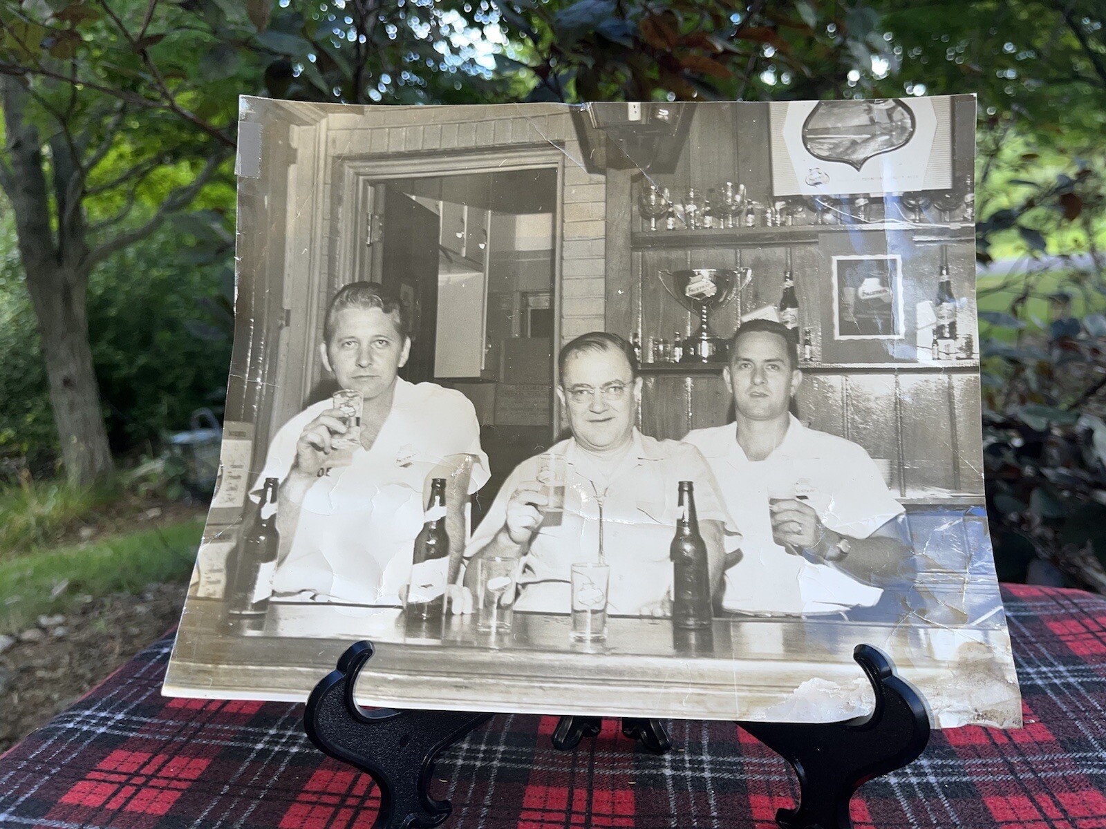 Vintage Falstaff Photo Photograph at the  Tavern Griesedieck    HBD1