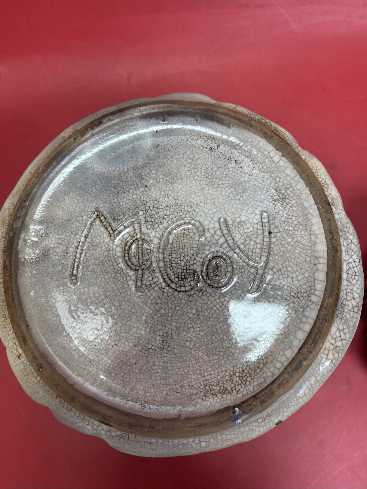 Very Rare  Vintage Mccoy Female  Cookie Jar