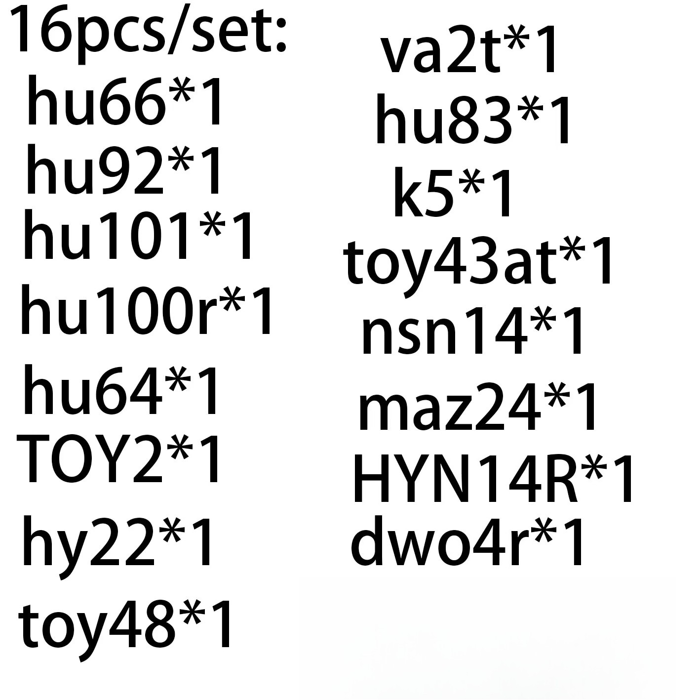 LISHI 16 PCS 2 in 1 Set LISHI 16 PCS 2 in 1 Set