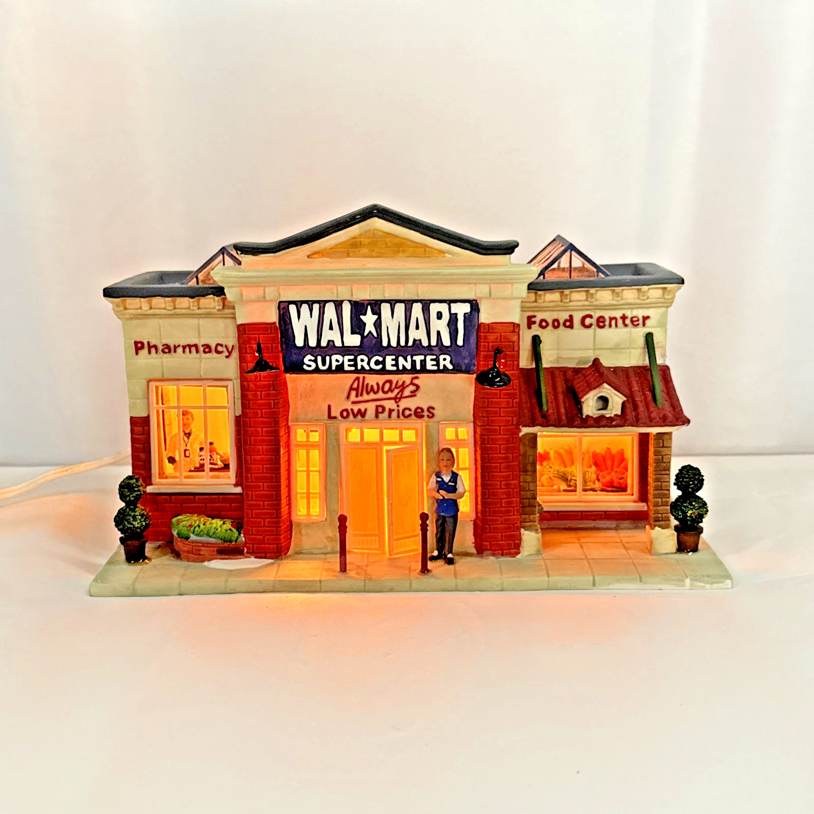 Holiday Time 2007 Traditional Vintage Collection Walmart Supercenter Village