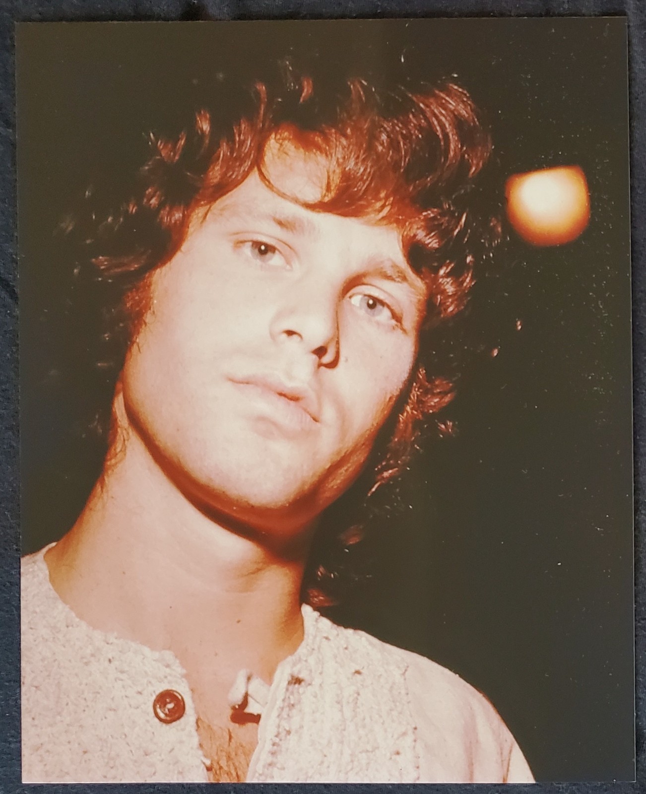 1967 Jim Morrison The Doors Concert Hollywood LA 8x10 Portrait Photograph