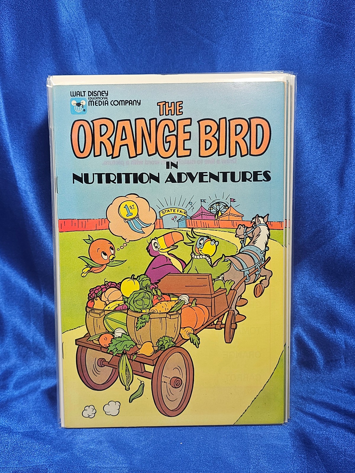 ORANGE BIRD NUTRITION ADVENTURES 1 VF+ 1980 DISNEY GIVEAWAY PROMO PROMOTIONAL