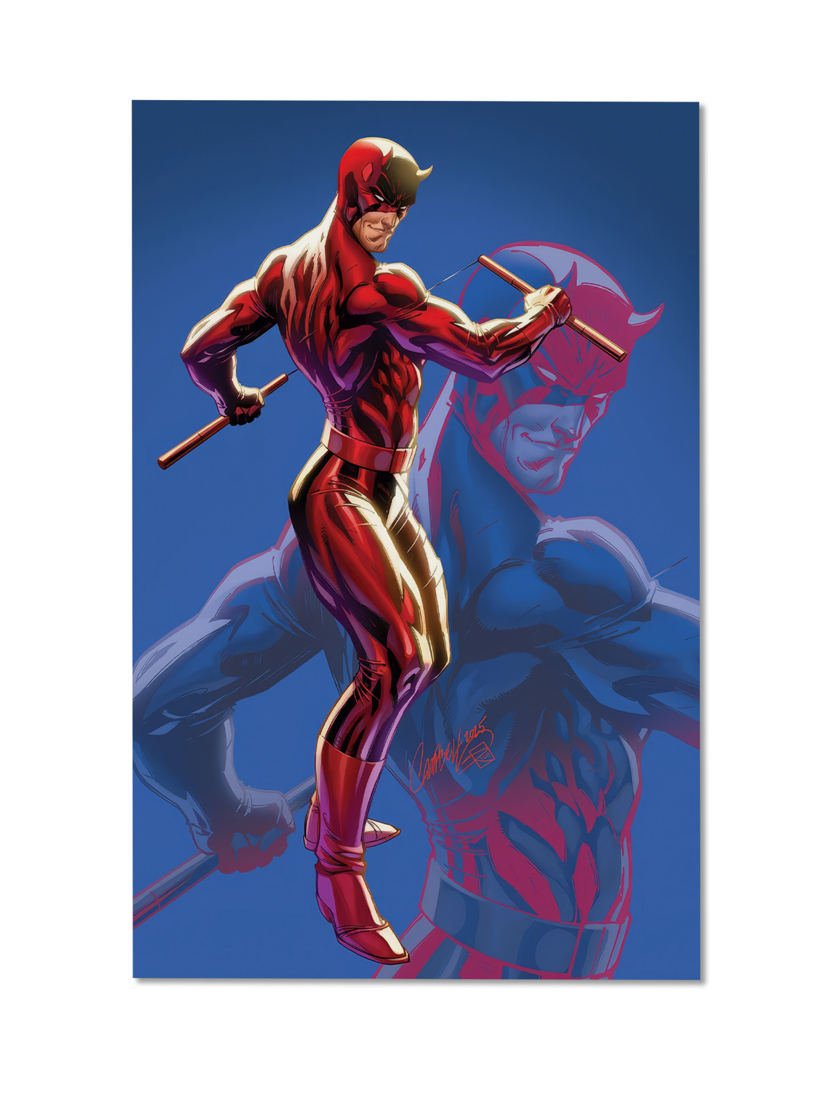 Daredevil #24 Back In Red Premium Giclee Print 11\
