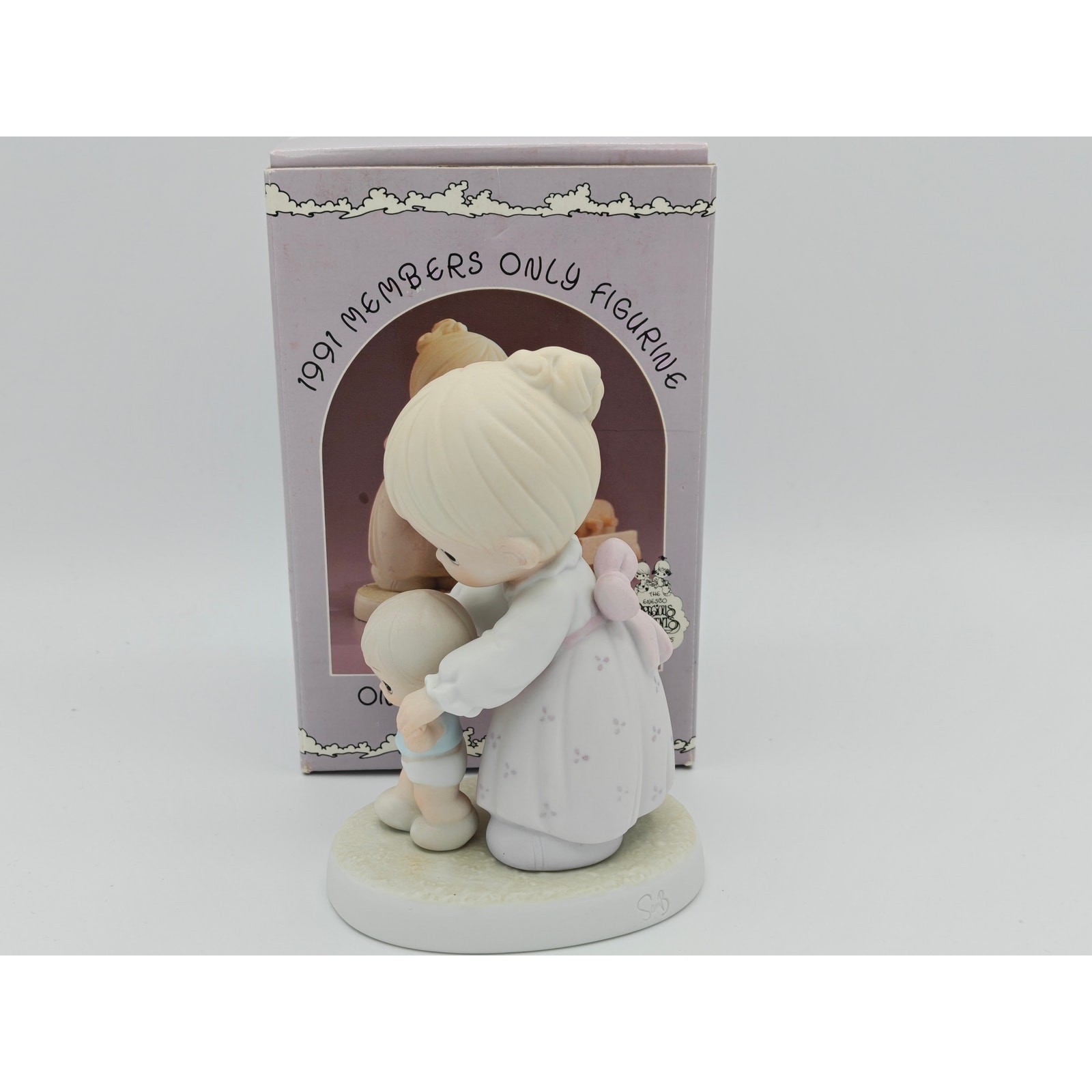 Precious Moments One Step At A Time 1991 Members Only Figurine PM-911 Boxed