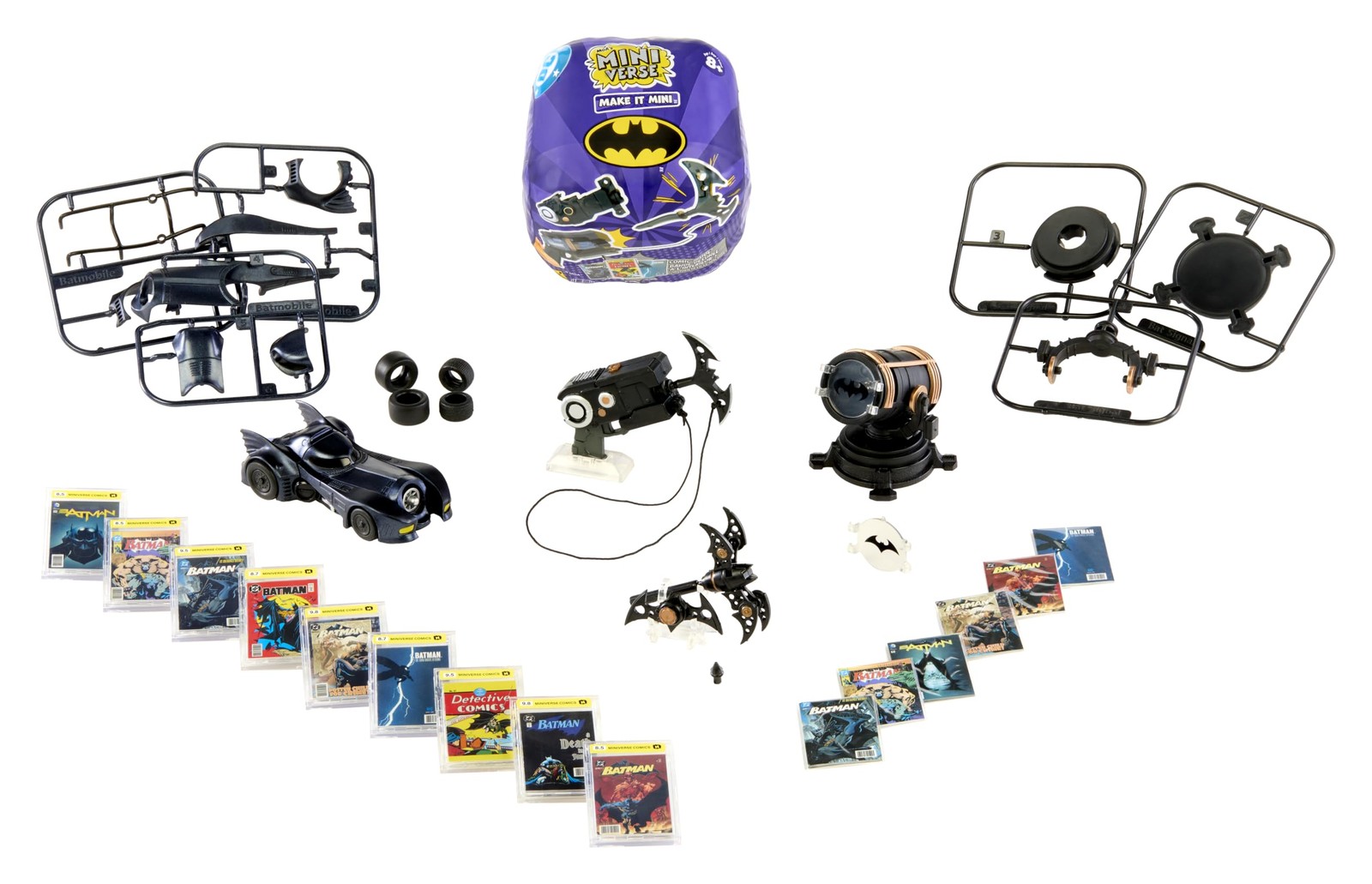MGA\'s Miniverse Make It Mini Batman, Blind Packaging, Batman Iconic Gadgets, Min