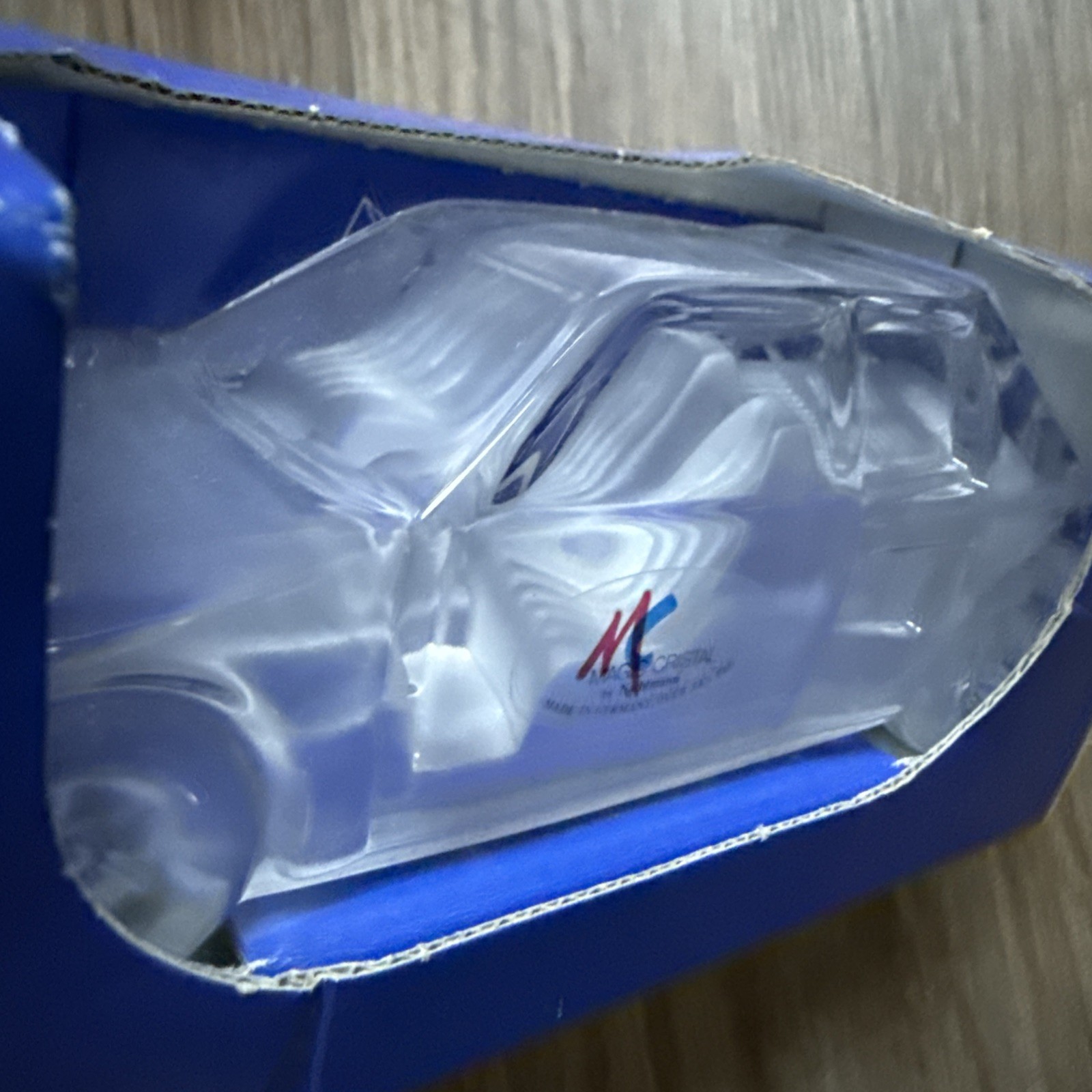 VTG AMARIS Nachtmann Magic Cristal Peugeot 205 Crystal Car Sculpture Germany NIB