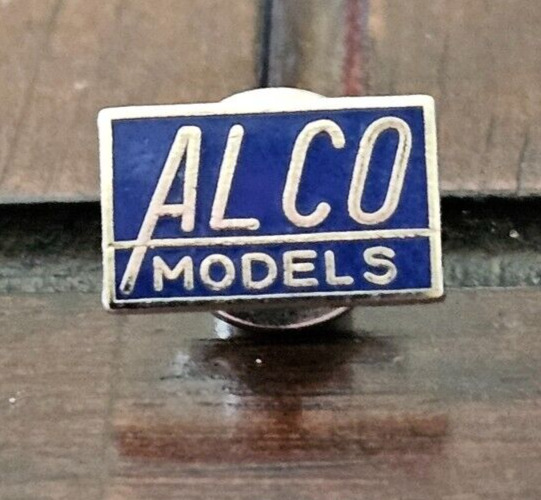 Vintage ALCO Models Tie Tac Lapel Pin American Locomotive Company