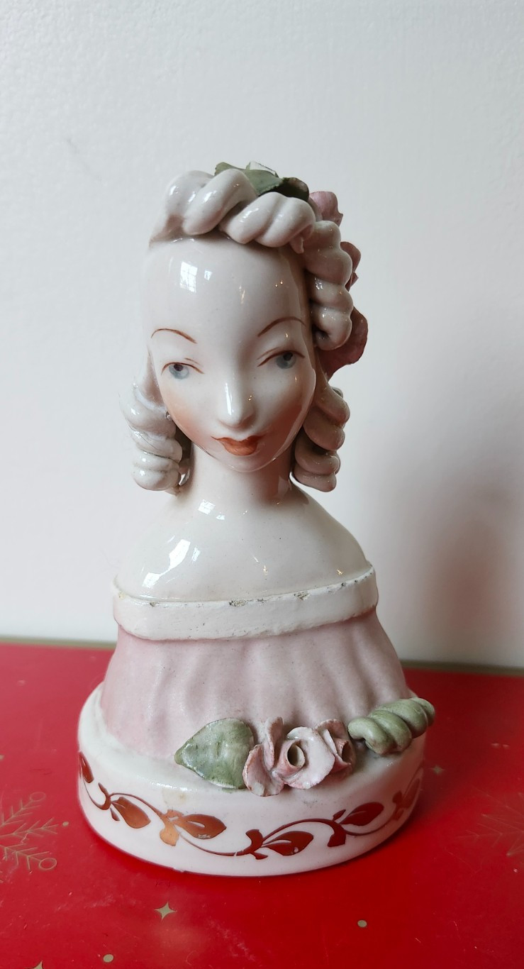 Vintage 1940s Cordey Cybis Lady Bust Figurine By Boleslaw Cybis 5002 5009 Vintage 1940s Cordey Cybis Lady Bust Figurine By Boleslaw Cybis 5002 5009