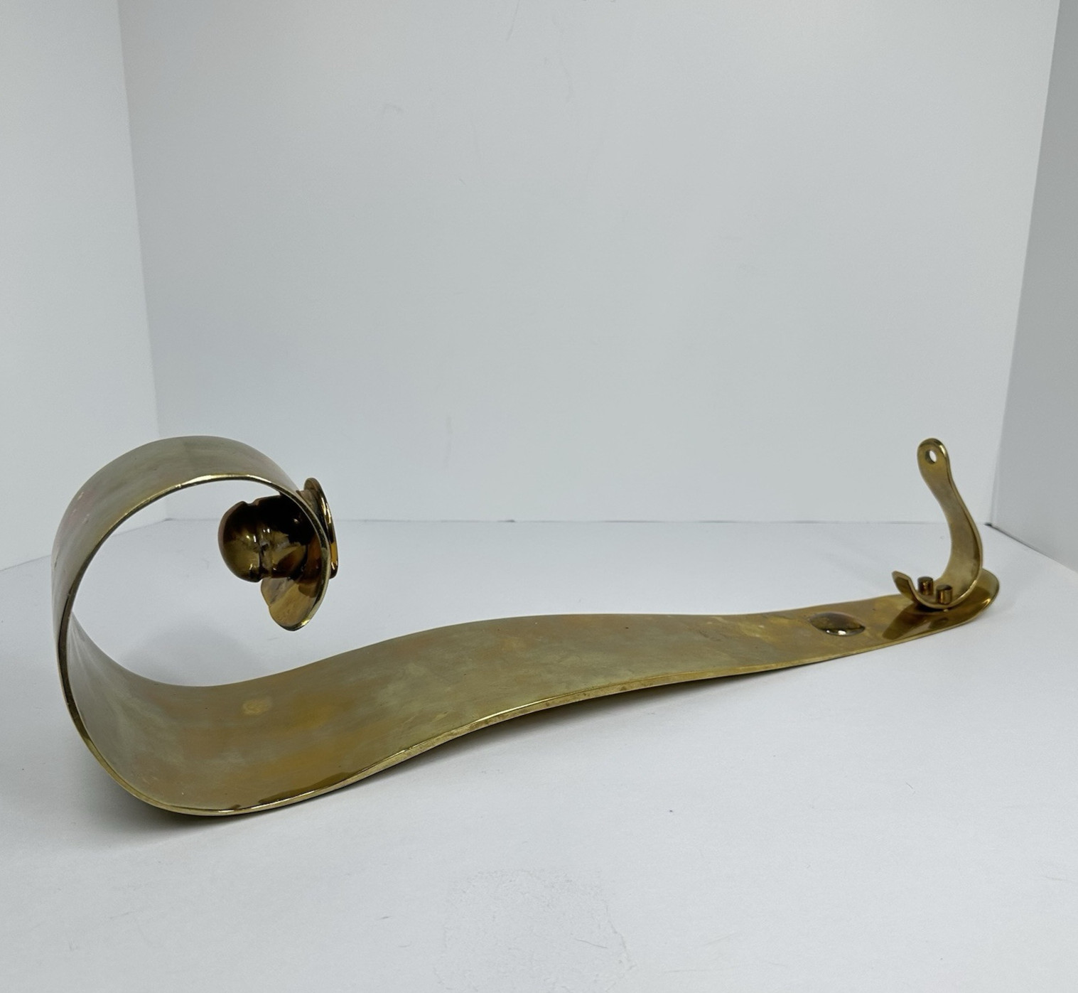 VINTAGE SARRIED LTD Candle Holder Brass EXTRA Large HEAVY 19.5\