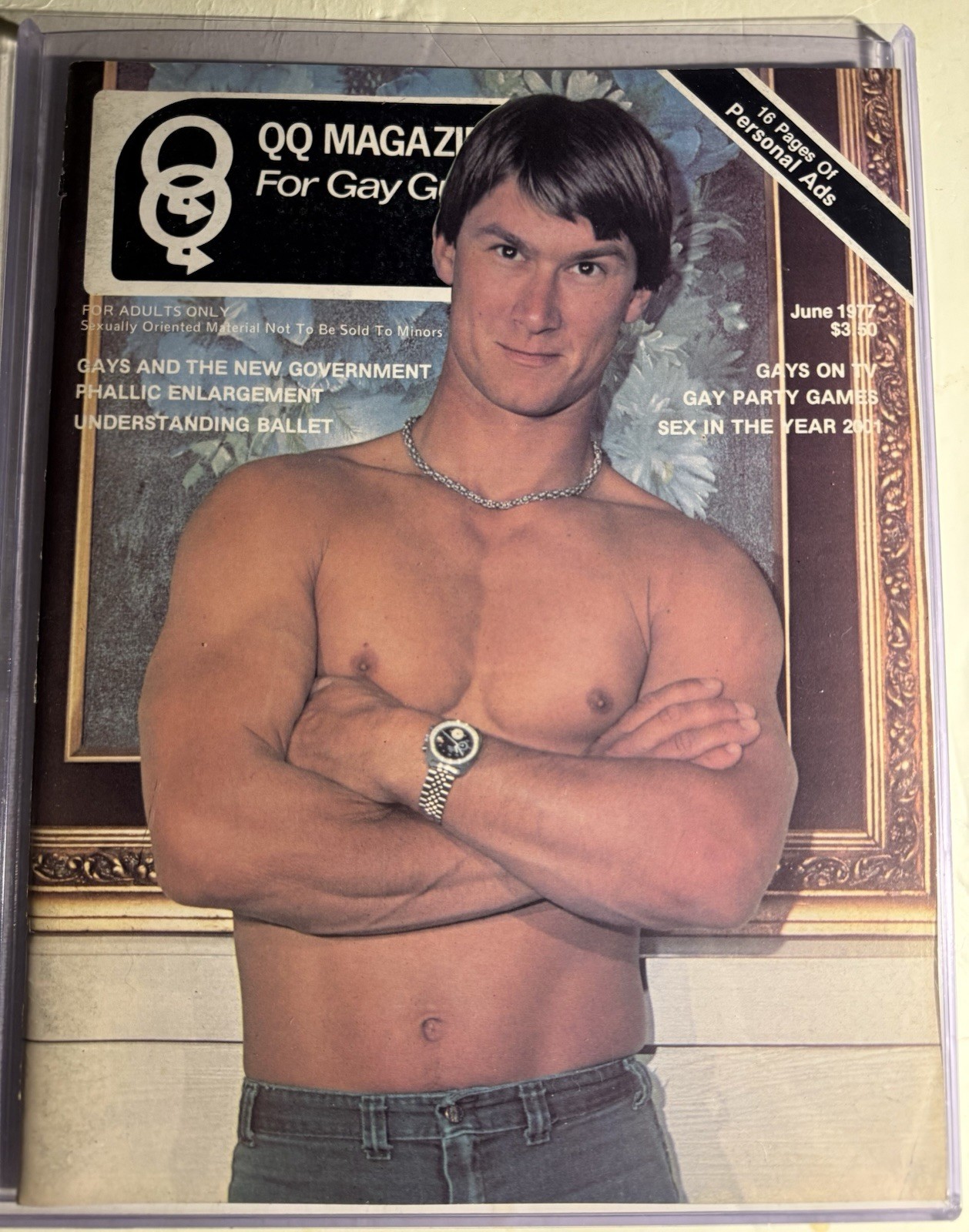 QQ MAGAZINE JUN. 1977 PHYSIQUE PHOTOGRAPHY & ART MAGAZINE GAY INTEREST RARE