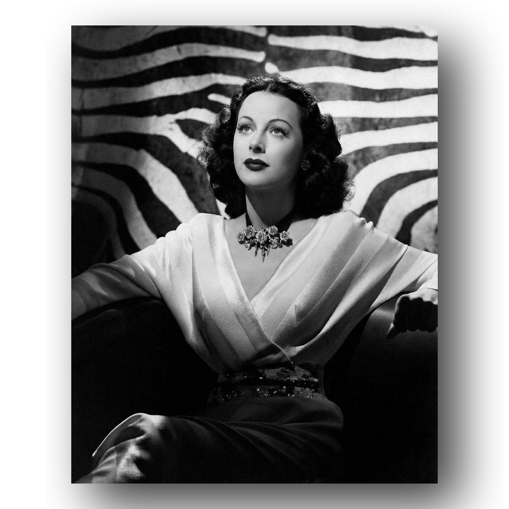 Hedy Lamarr Photo 8x10 Portrait Glamour Hollywood Star-68 Hedy Lamarr Photo 8x10 Portrait Glamour Hollywood Star-68