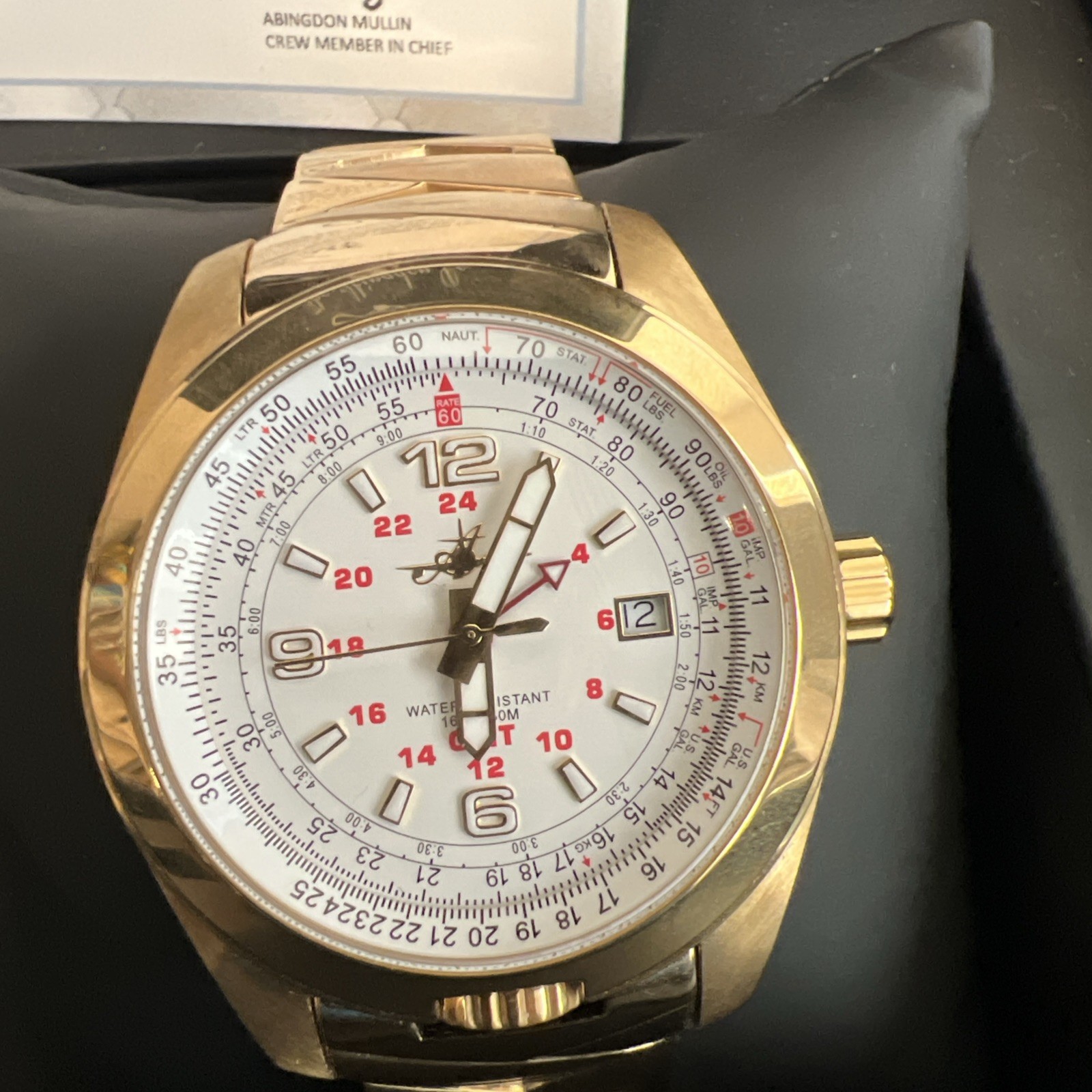 the abingdon co. AMELIA Limited Watch Serial Number 10.038 In Box & Certificate 