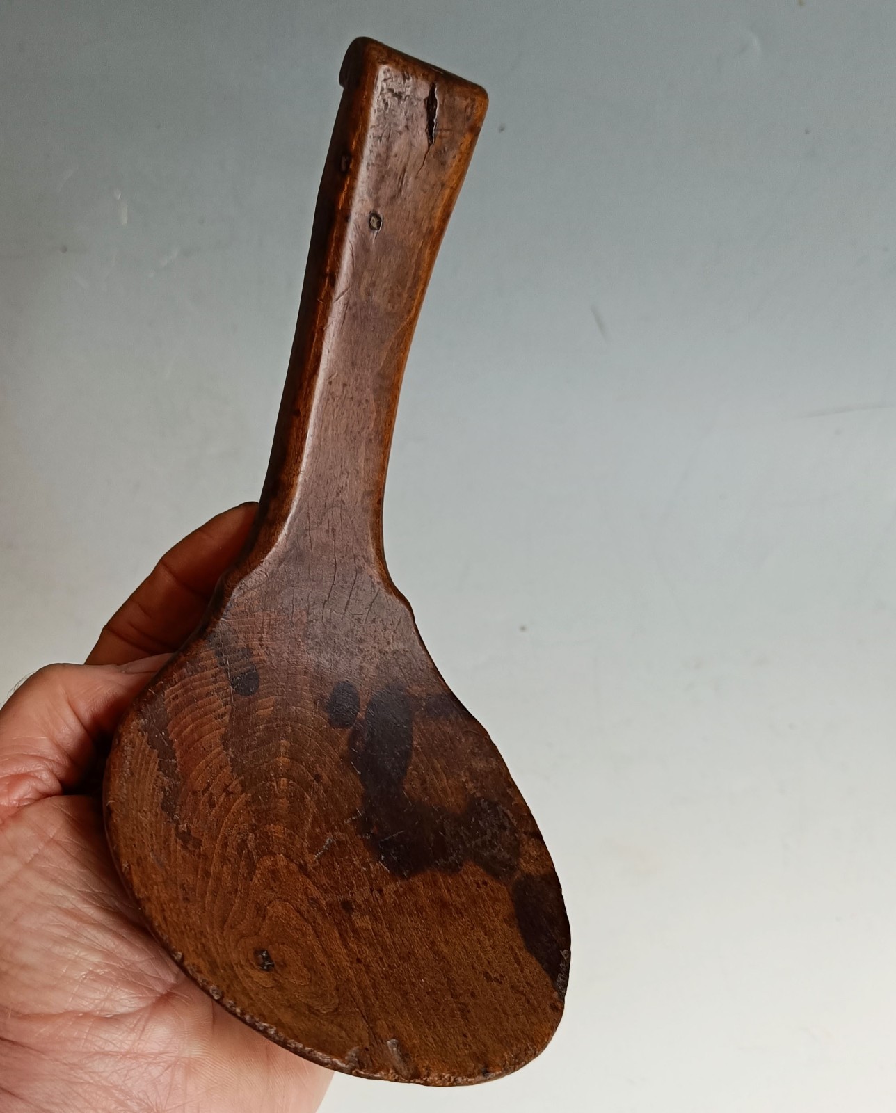 Fine Old Native American woodlands wood Ladle
