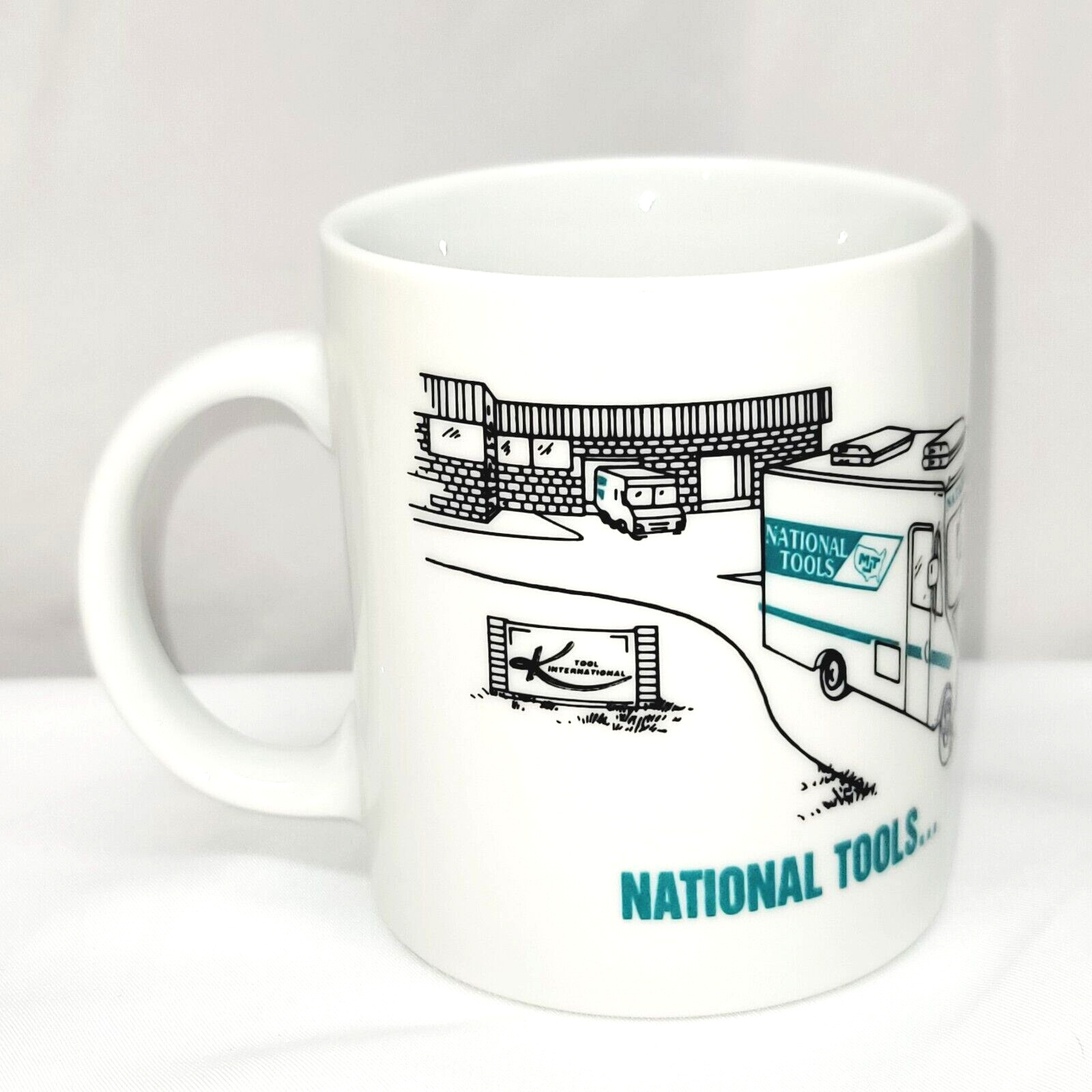 Vintage National Tools Coffee Mug Cup With Heat Changing Image Rare H2F