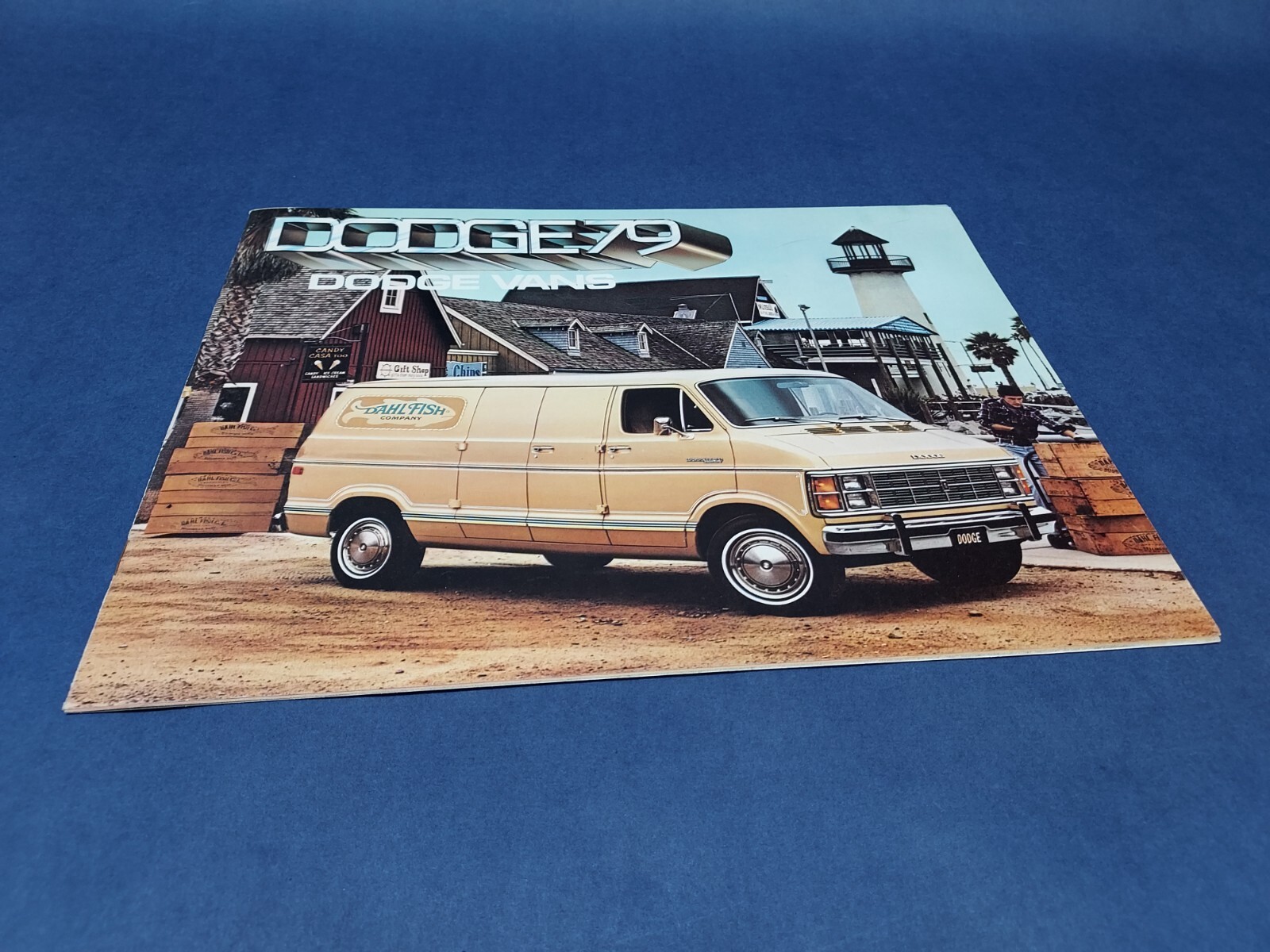 Vintage 1979 Dodge Vans Van Auto Dealer Brochure Vintage 1979 Dodge Vans Van Auto Dealer Brochure