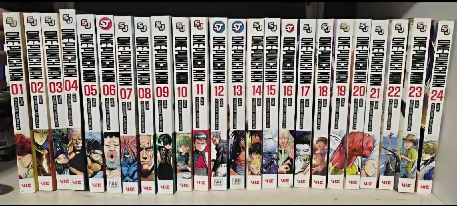 One-Punch Man Manga Volumes 1-24 English