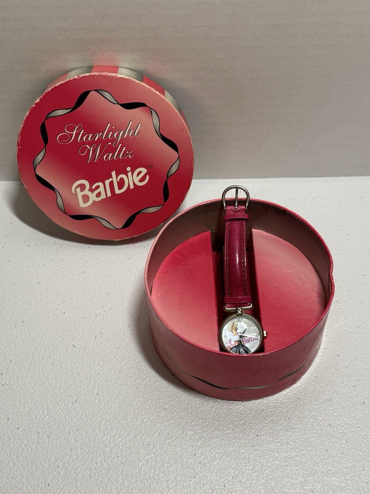 Barbie 1995 Starlight Waltz Watch Light Pink Bands by Relic