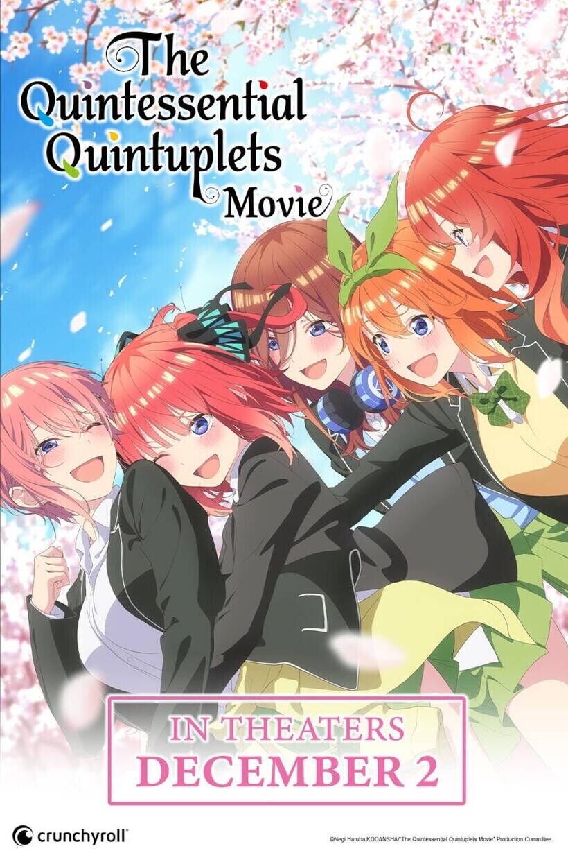 The Quintessential Quintuplets Movie Poster 27x40