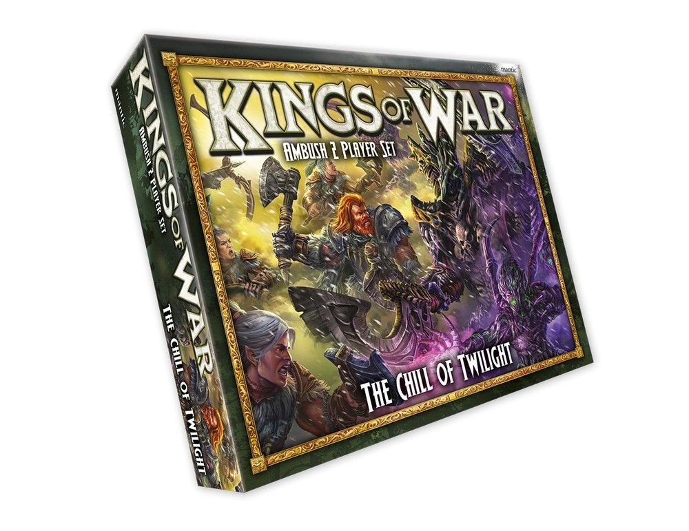 Mantic Games Kings of War 2 Player Ambush Set The Chill of Twilight