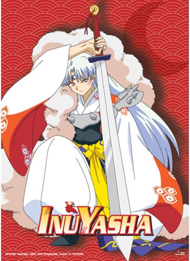 Inuyasha: Sesshomaru / NEW wall scroll from G.E. Animation