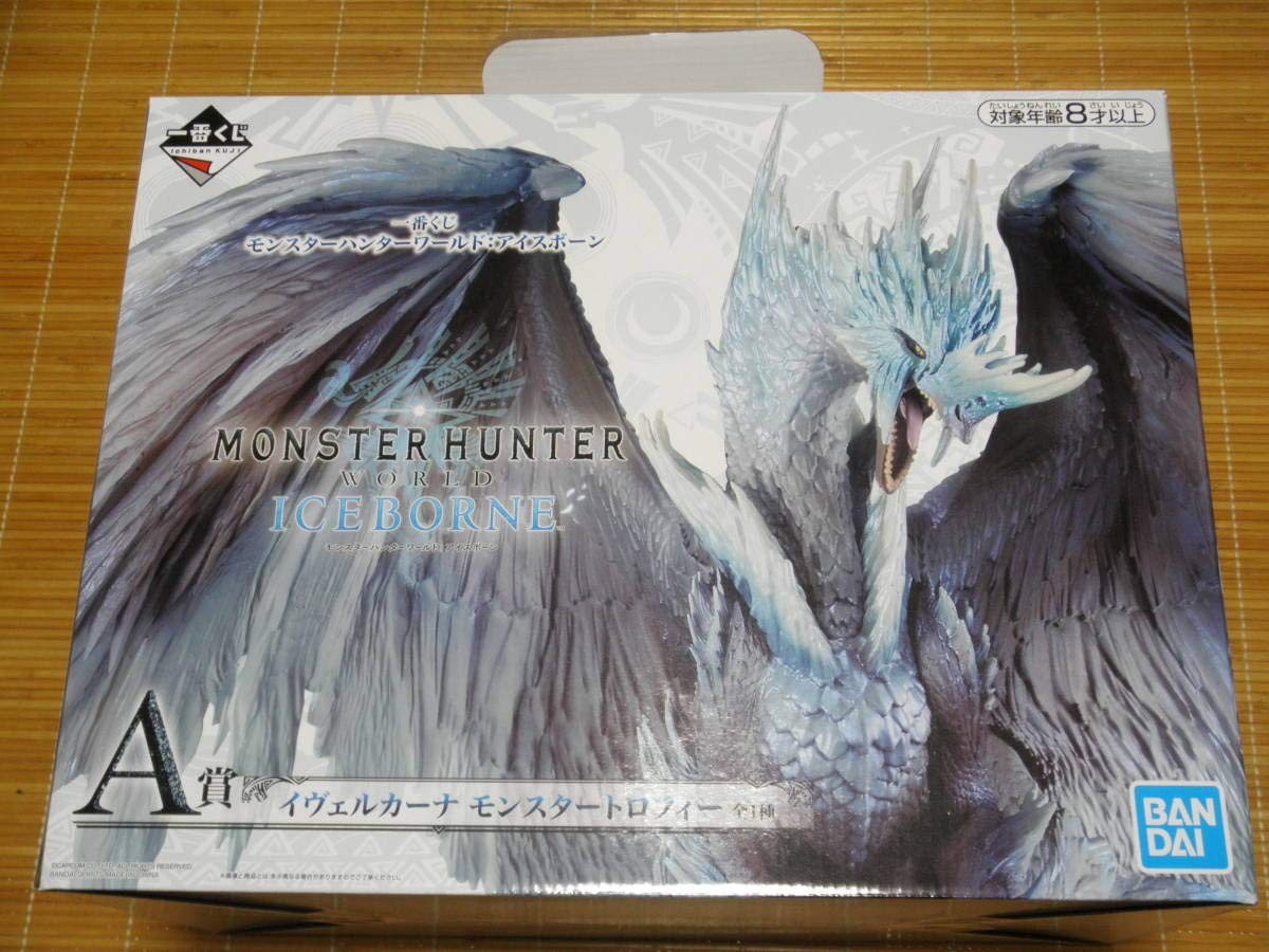 Banpresto Monster Hunter World Iceborne Velkhana Trophy Ichiban Kuji Prize A New
