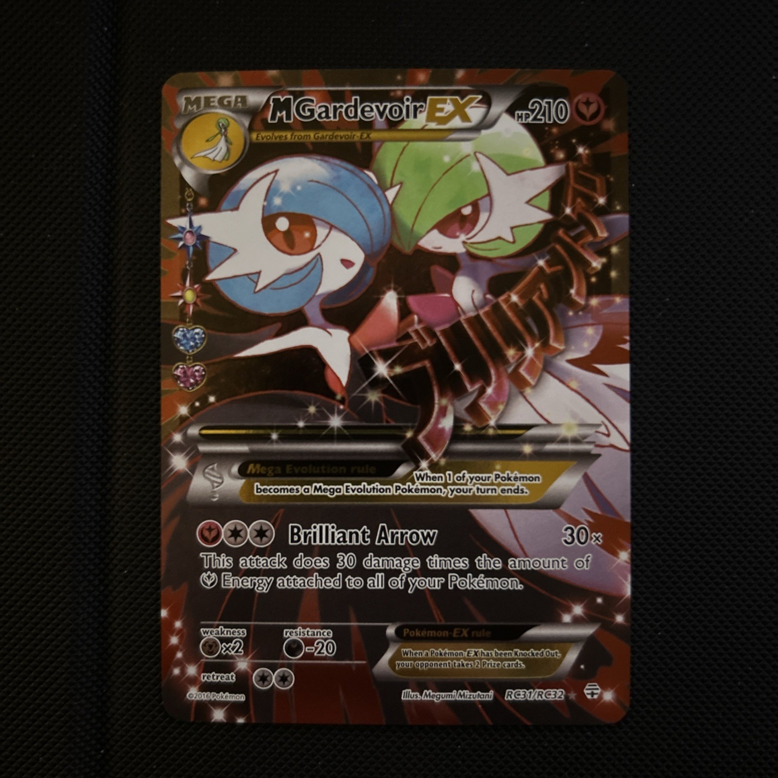 Pokémon TCG Mega M Gardevoir EX Full Art Generations RC31/RC32 NM