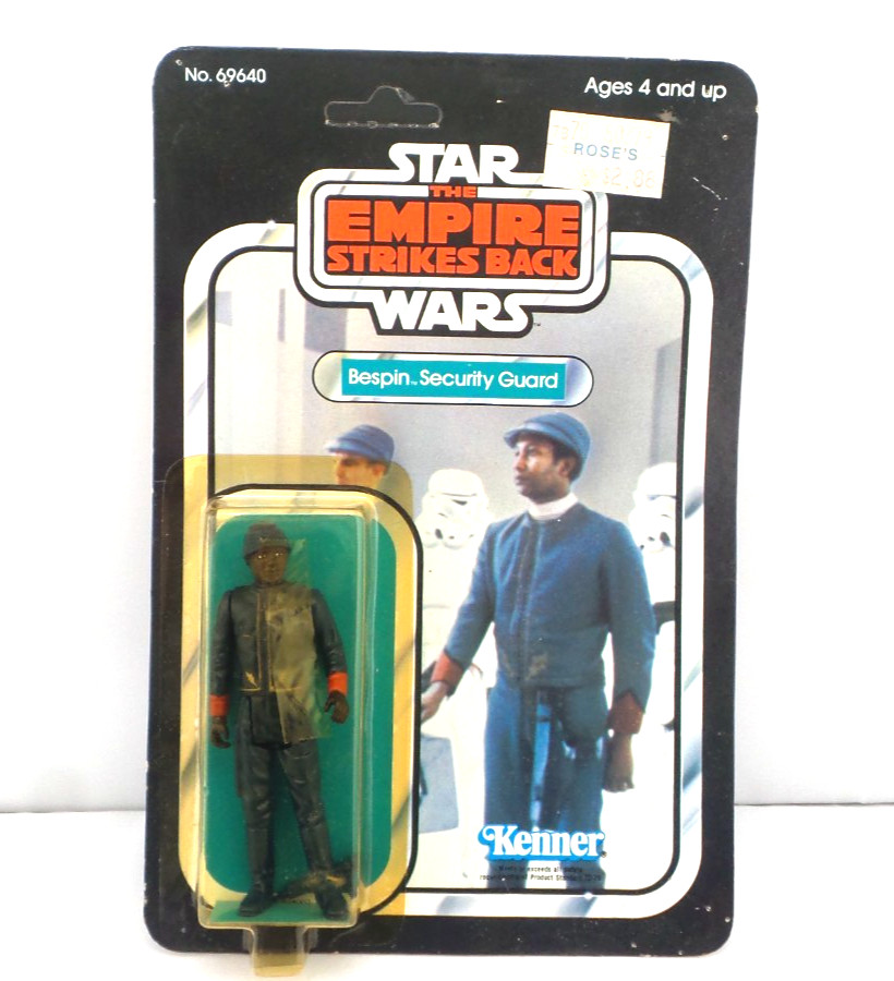 Vintage Star Wars BESPIN SECURITY GUARD Empire Strikes Back 1982-Unpunched