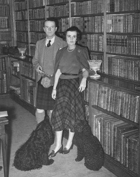 Ian Douglas Campbell 11th Duke of Argyll third wife Margaret Campb- Old Photo