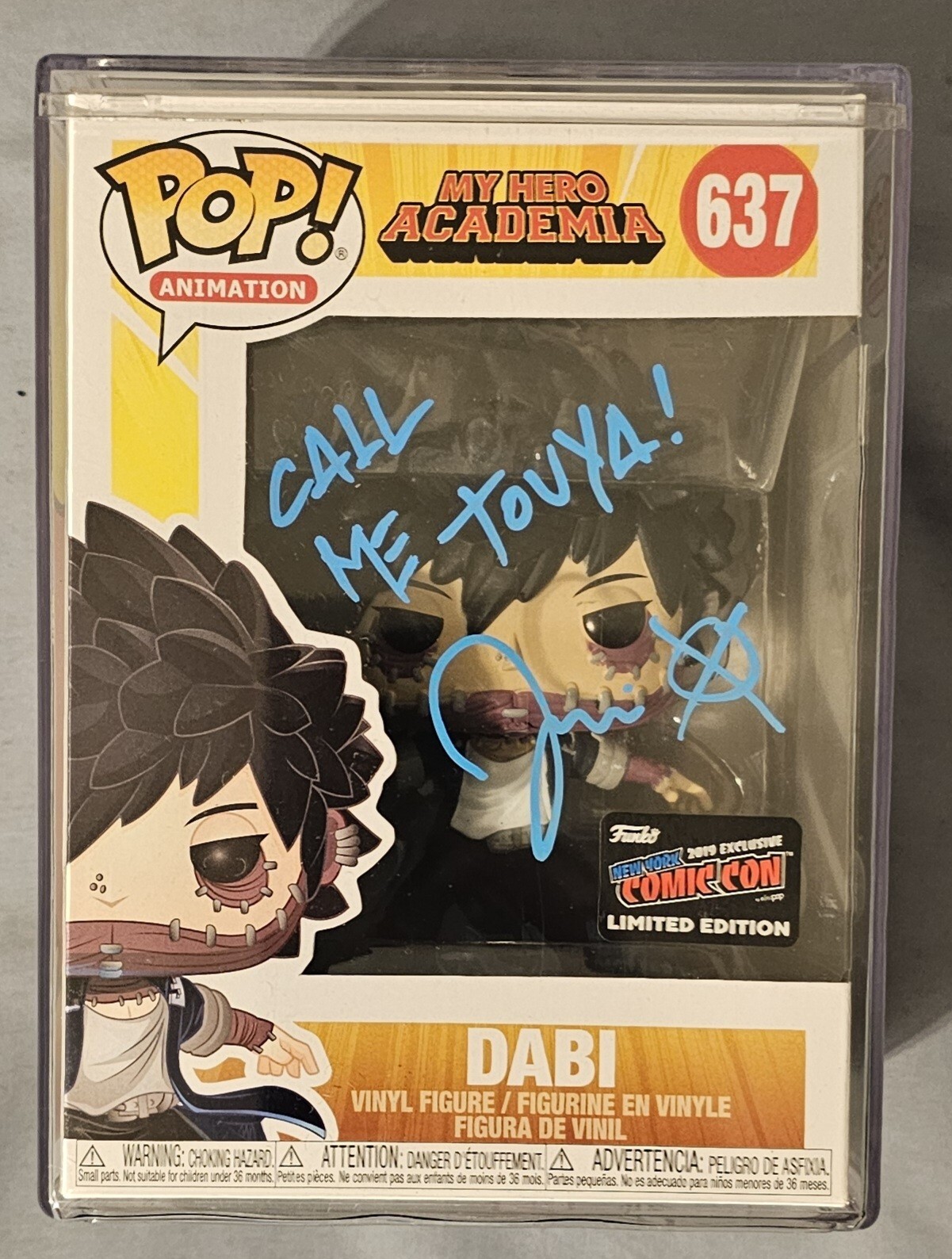 Funko Pop Dabi 637 Official 2019 NYCC Fall Con Autographed JSA
