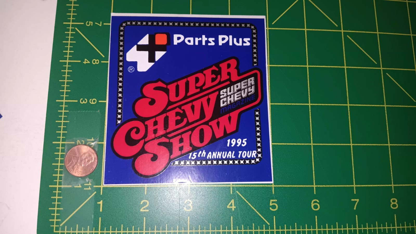 1995 SUPER CHEVY SHOW RACING STICKER DECAL ORIGINAL OLD STOCK