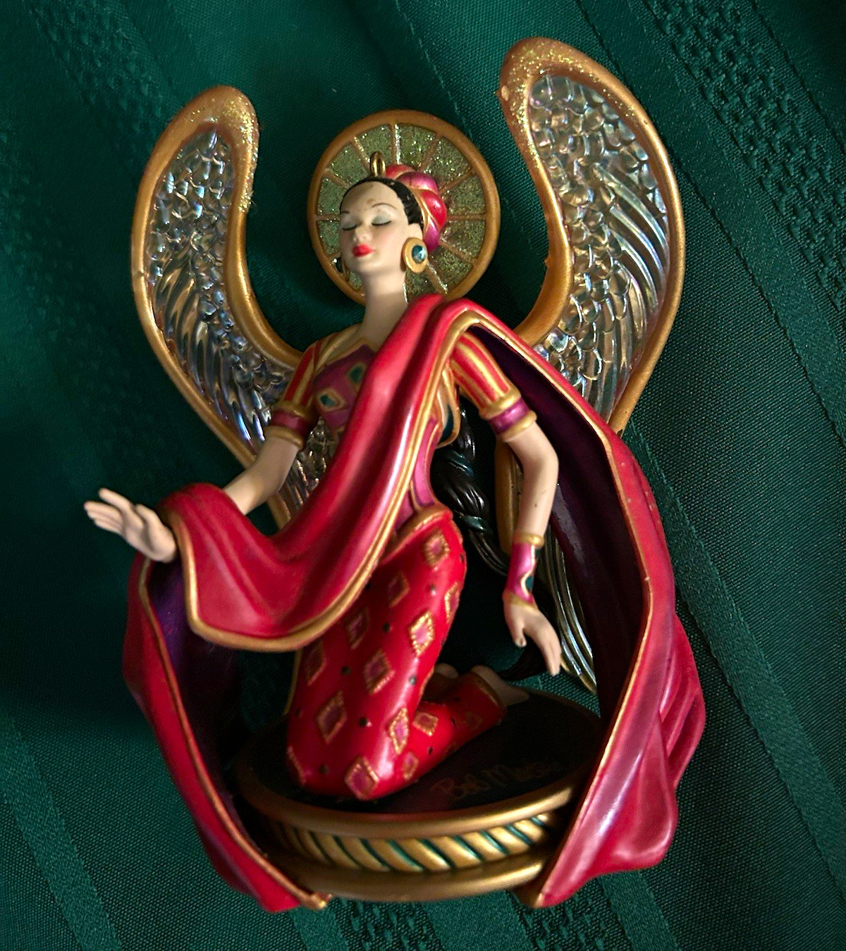 2003 Carlton Cards Heirloom Collection Bob Mackie Glamour Angel Ornament 2003 Carlton Cards Heirloom Collection Bob Mackie Glamour Angel Ornament