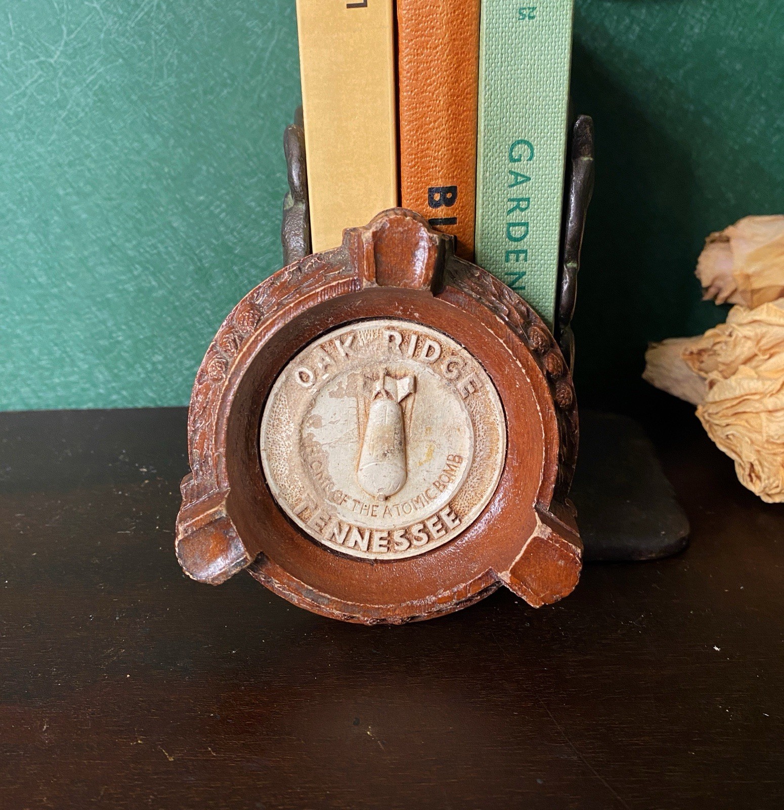 Vintage Oak Ridge Tennessee Birthplace of Atomic Bomb Ashtray Atomic Age WWII