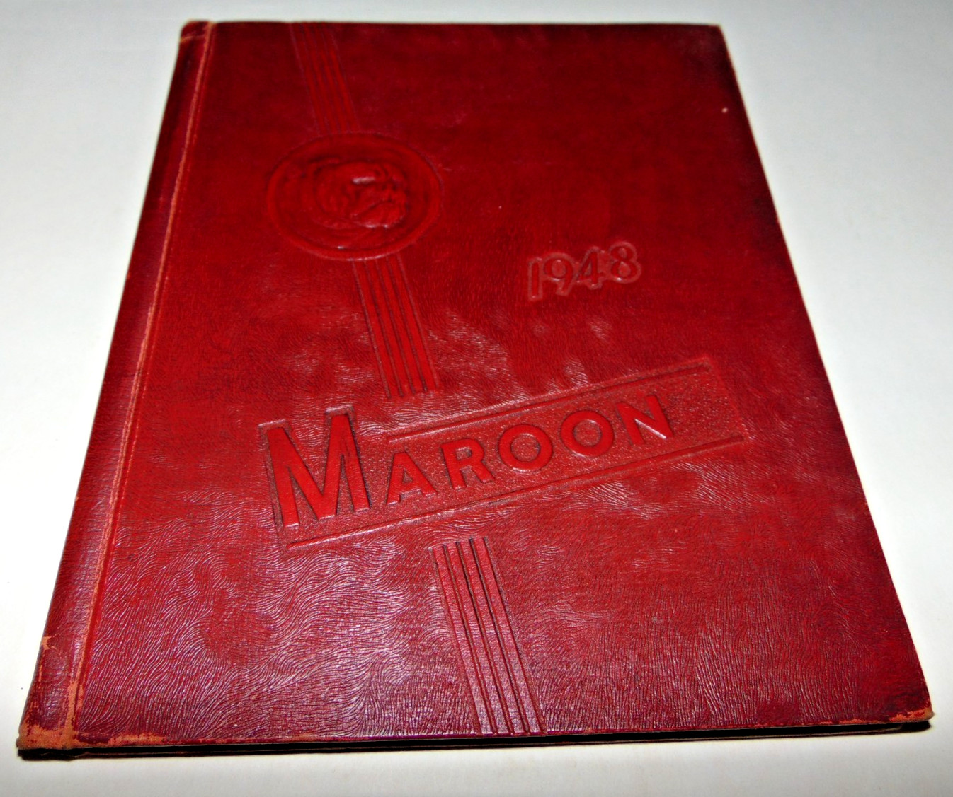 Vintage 1948 Ogden High School Yearbook (Ogden, Illinois) GC