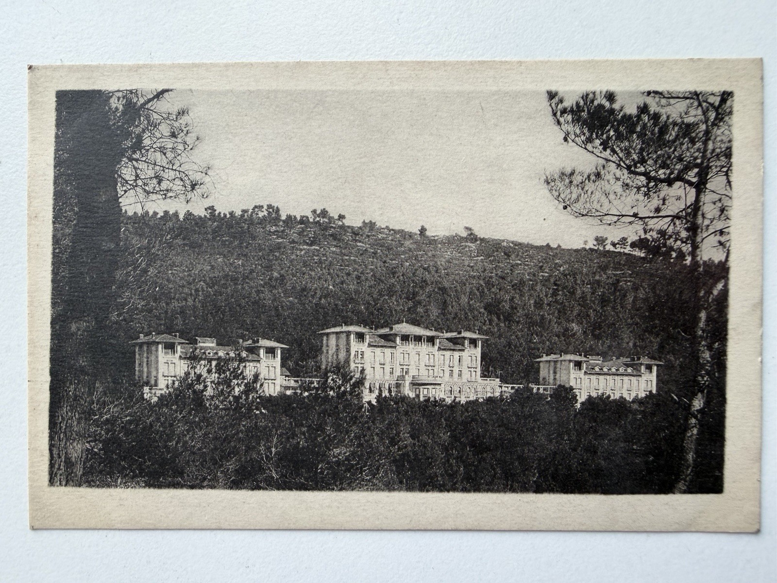 Hyeres France Mont des Oiseaux Officers Rest Home Military Postcard