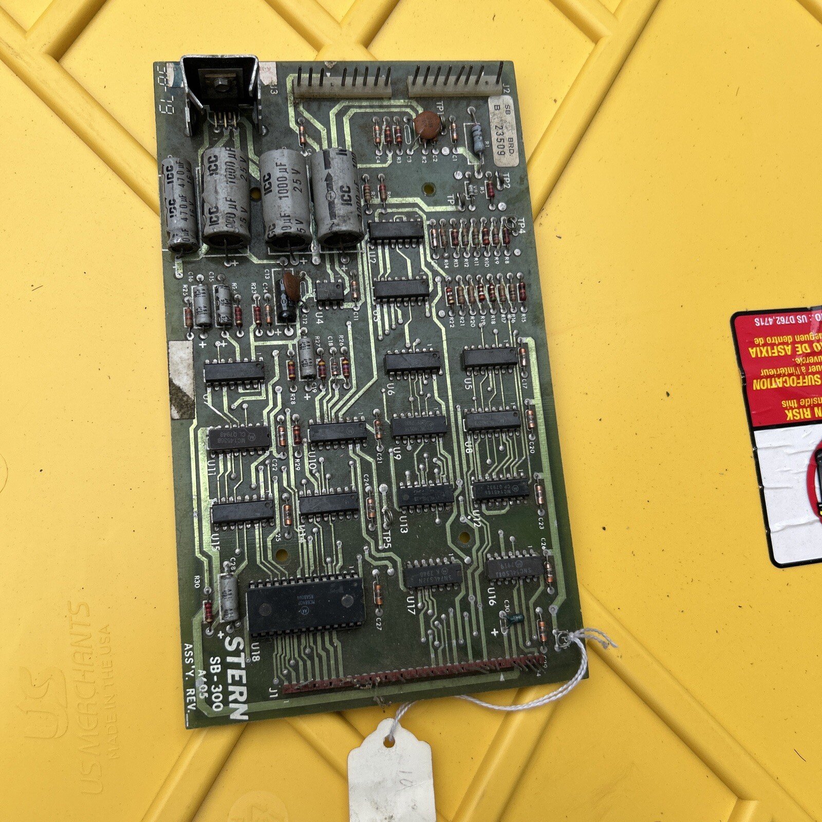 Untested Unknown Stern I/o ? arcade  Video game board PCB C73-11