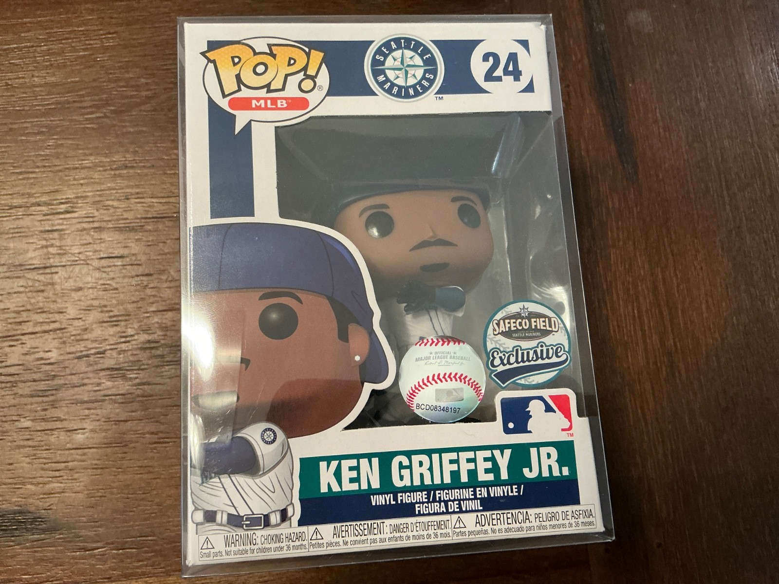 FUNKO POP KEN GRIFFEY JR SAFECO FIELD EXCLUSIVE #24