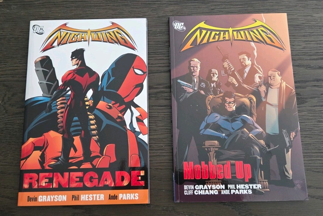 Nightwing Mobbed Up + Renegade TPB Lot DC Comics 2006 Devin Grayson NM